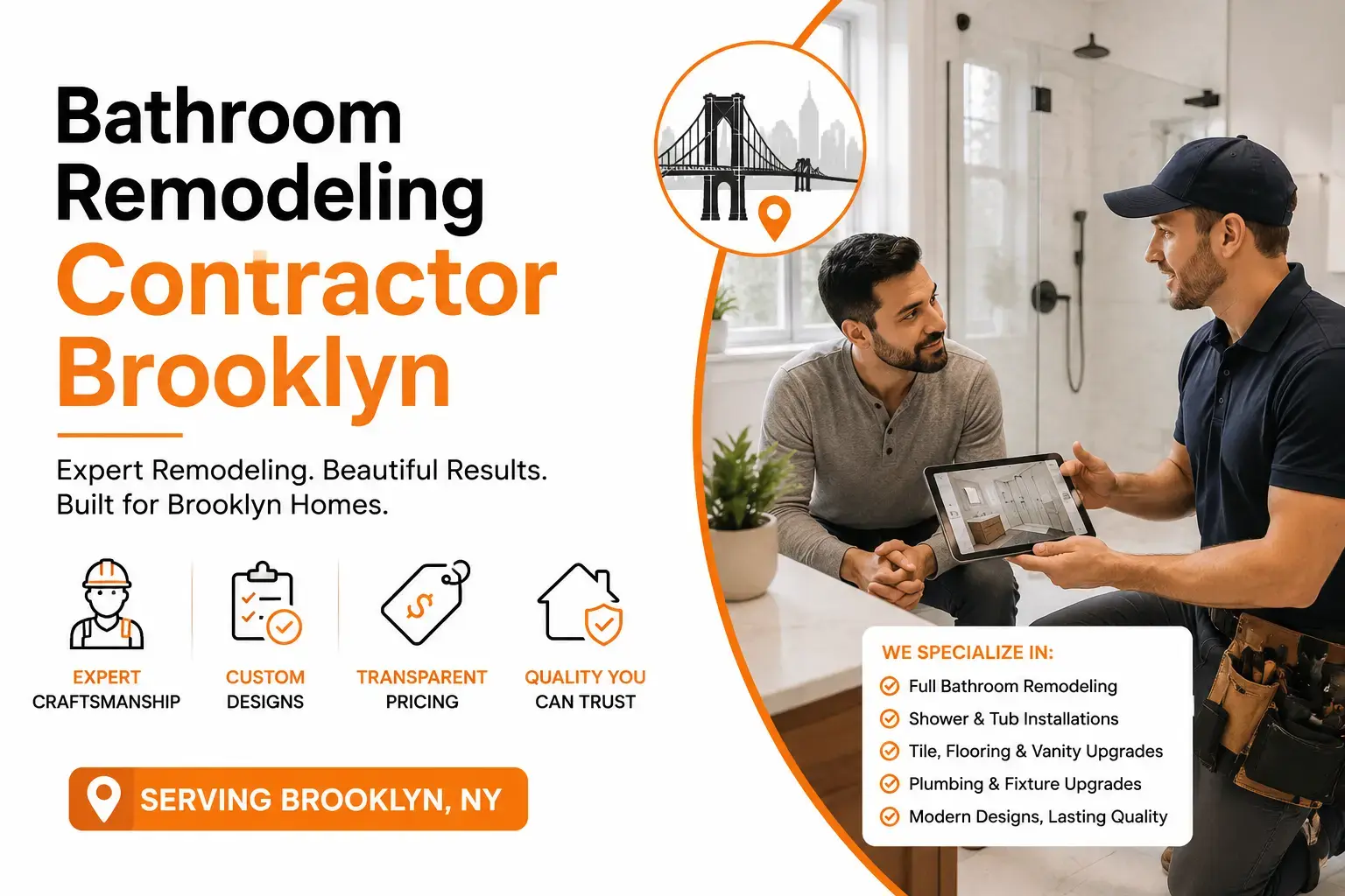 Bathroom Remodeling Contractor Brooklyn